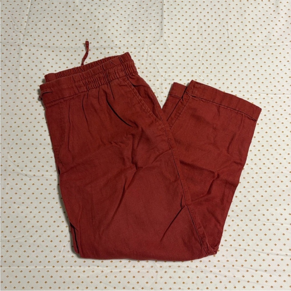 Old Navy Men's Drawstring Joggers in Brick Red